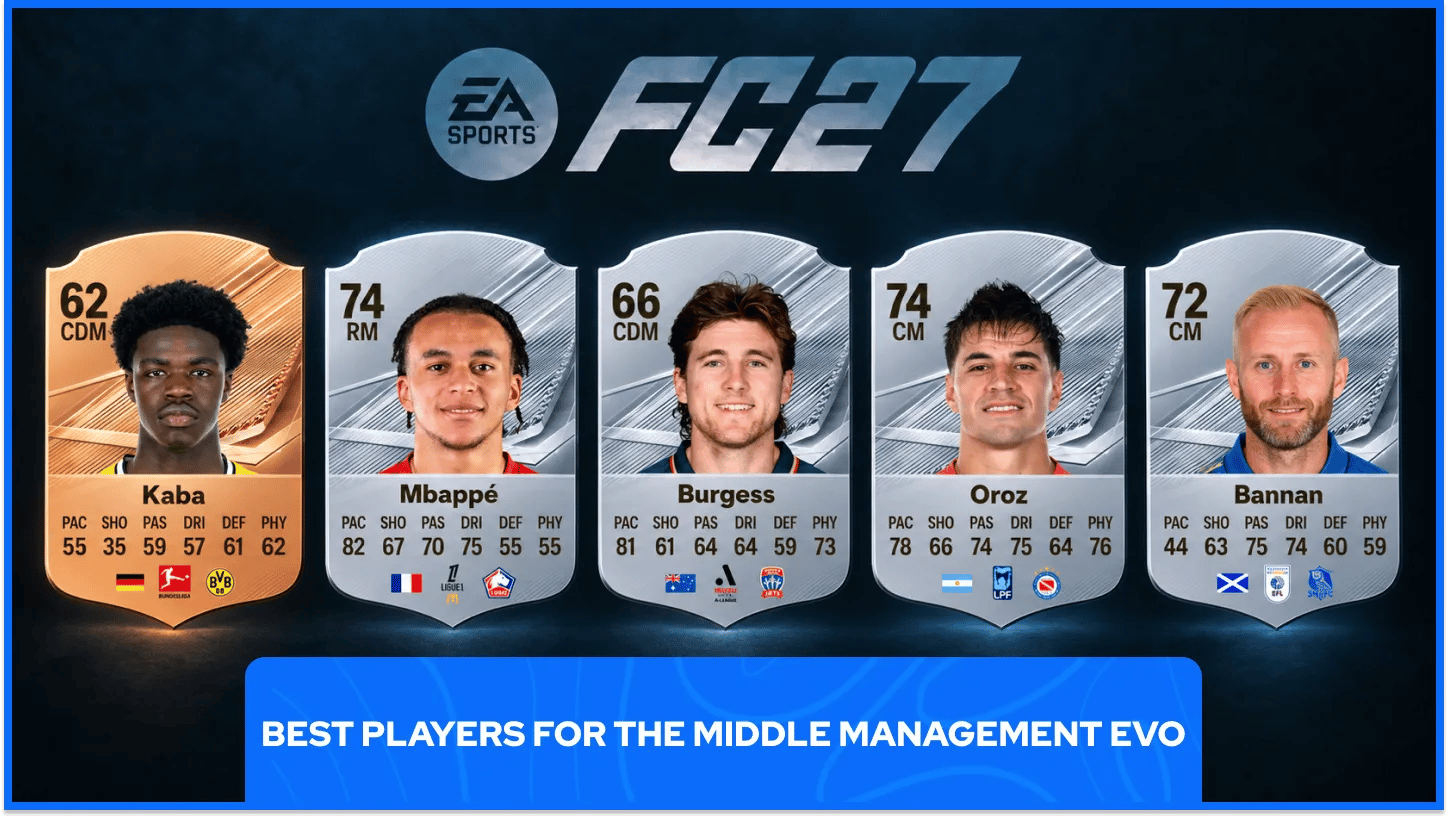 Best Players for the Middle Management