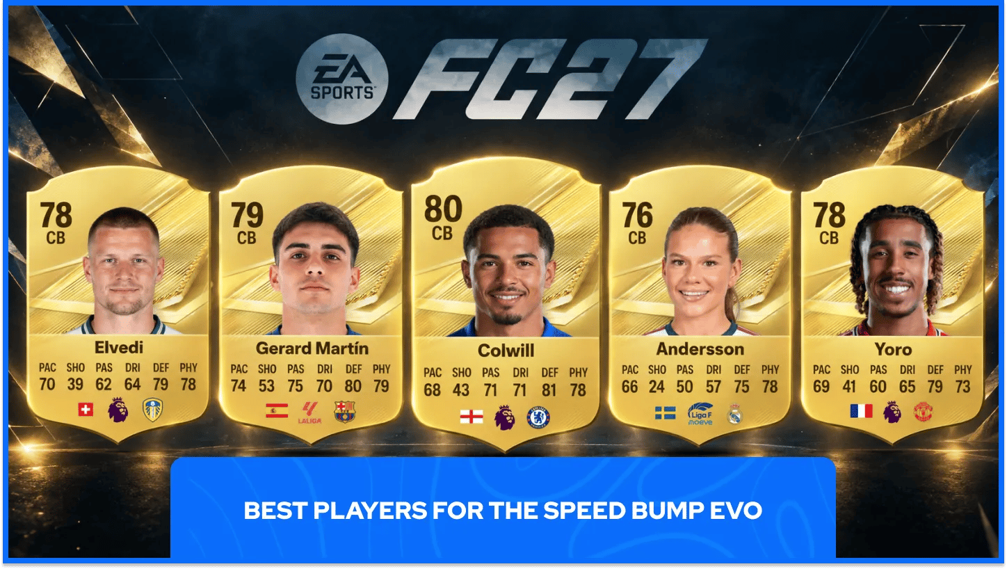 Best Players for the Speed Bump Evolution