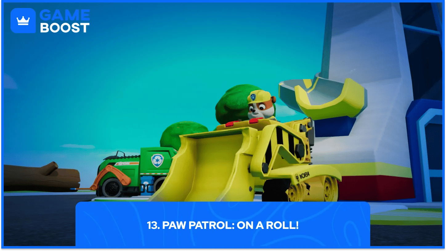 paw patrol: on a roll! gameplay