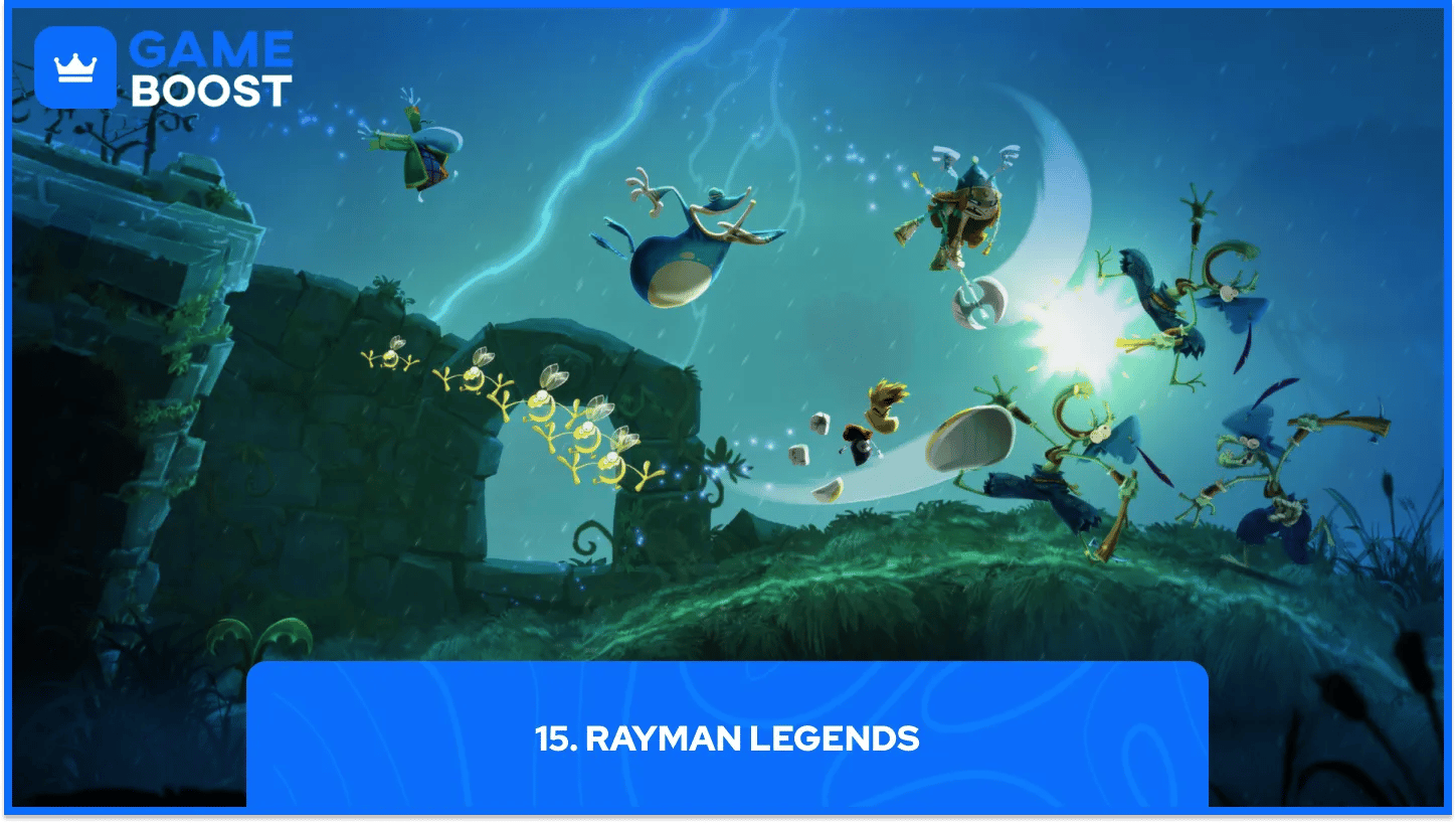 rayman legends gameplay