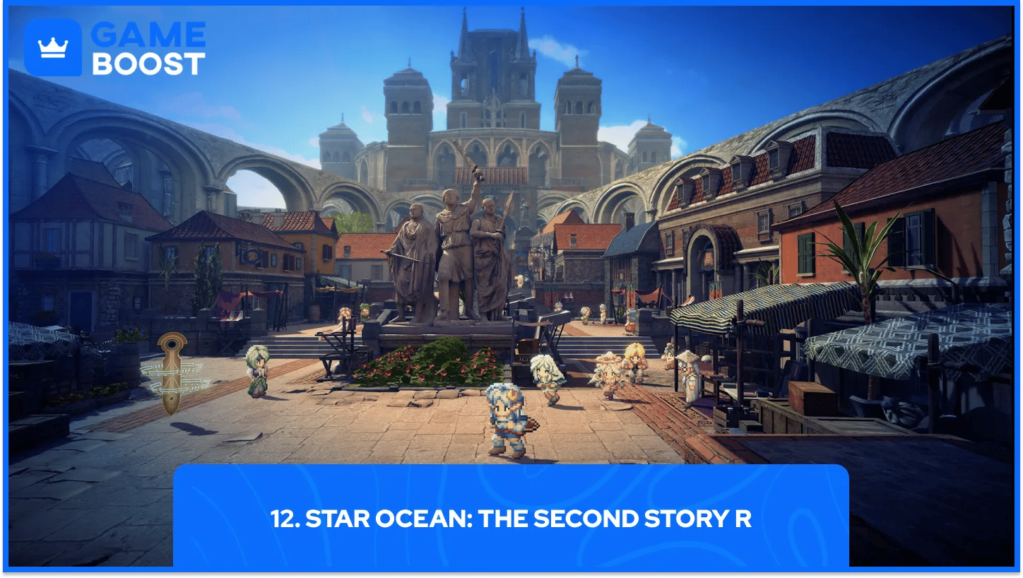 star ocean: the second story r gameplay