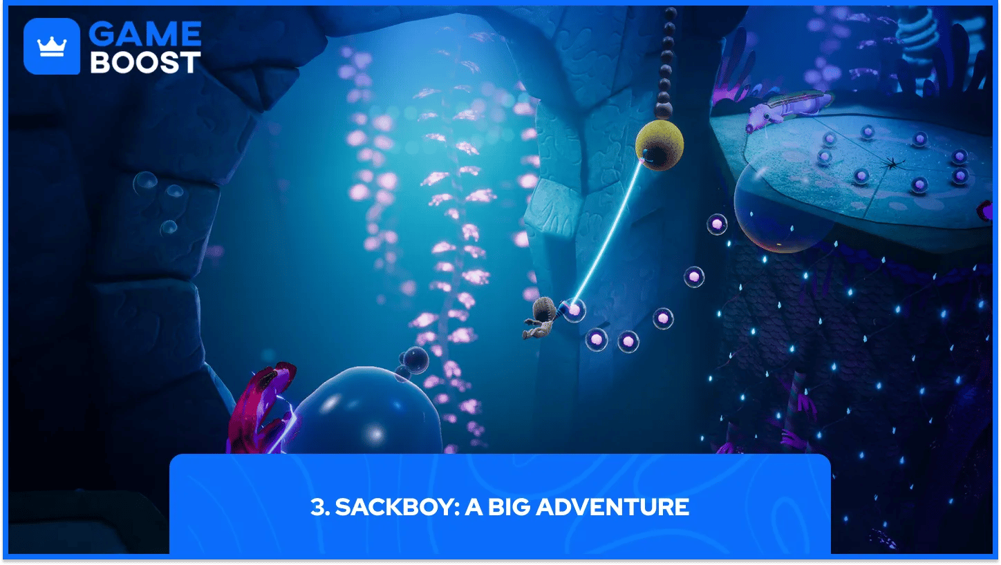 sackboy: a big adventure gameplay