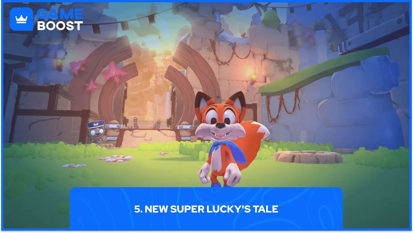 new super lucky's tale gameplay