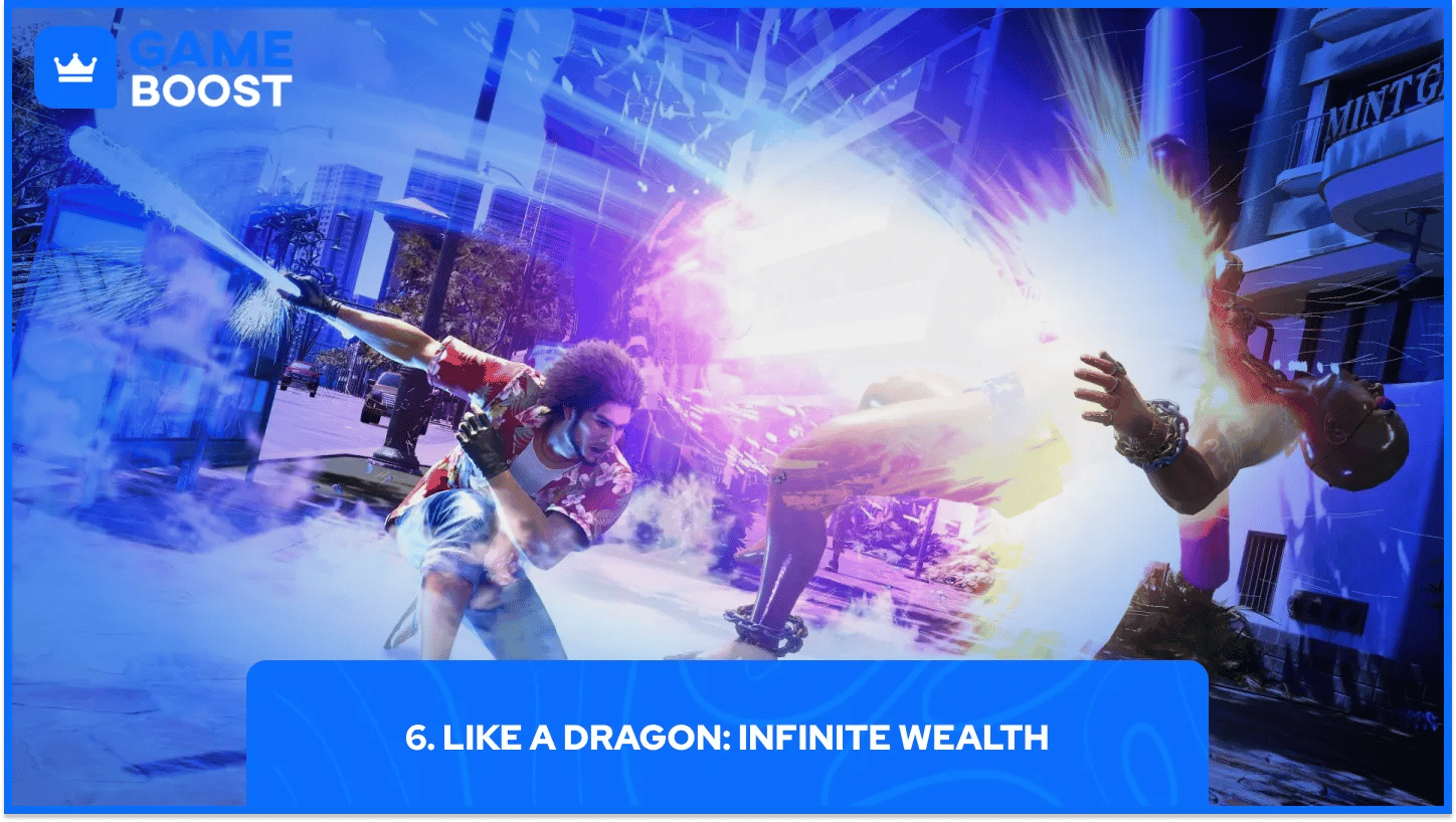 like a dragon: infinite wealth gameplay