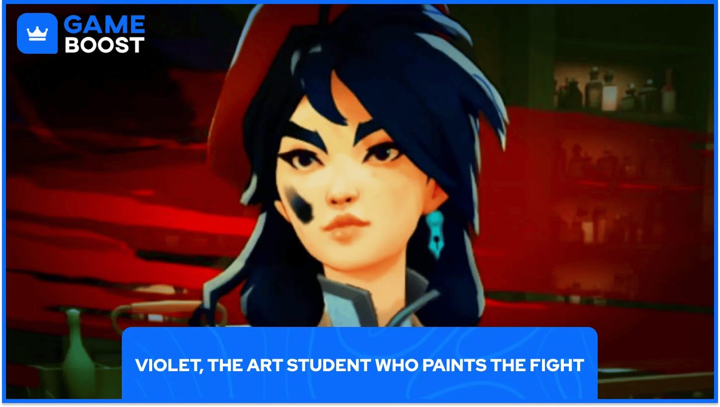 Violet, the Art Student Who Paints the Fight