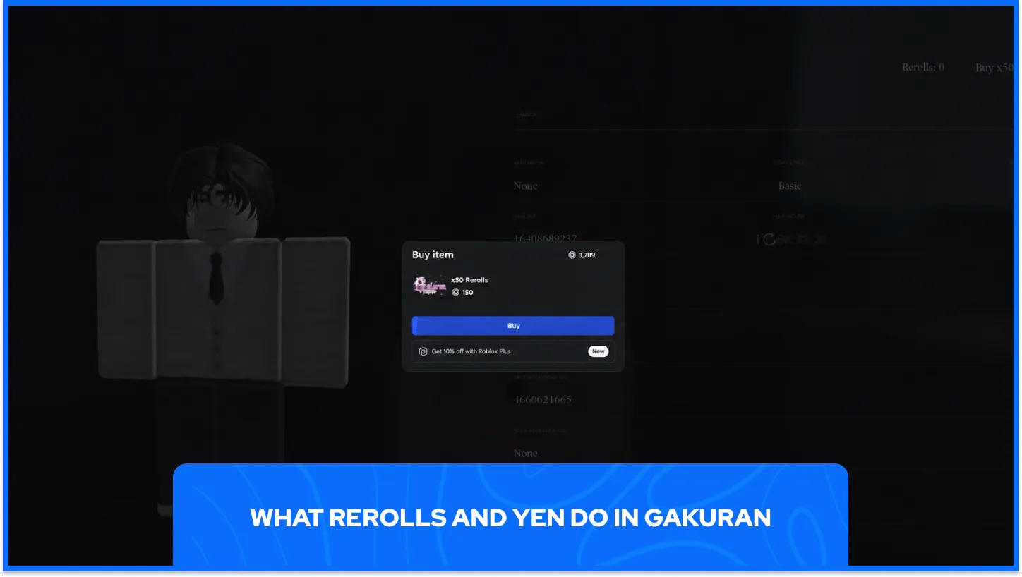 Buying Gakuran Rerolls 
