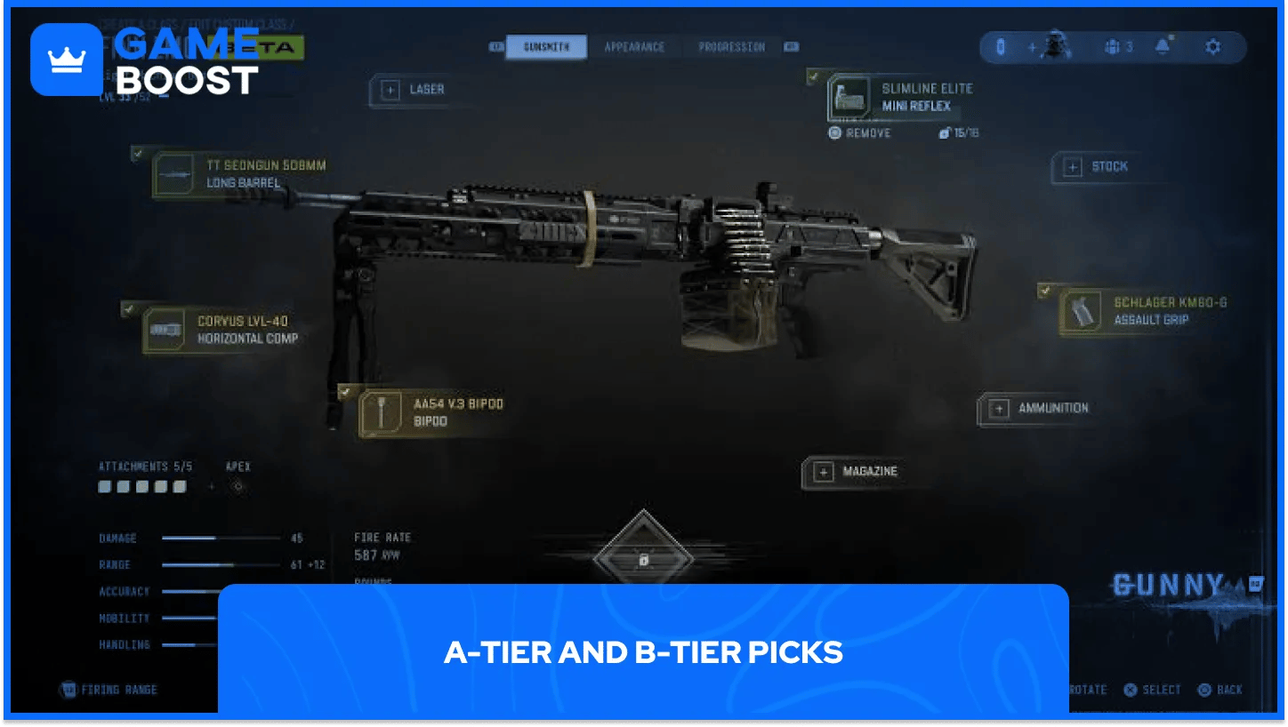 A-Tier and B-Tier Picks
