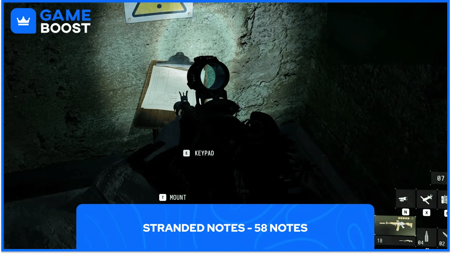 Call of Duty Modern Warfare Mission 10 Stranded Notes