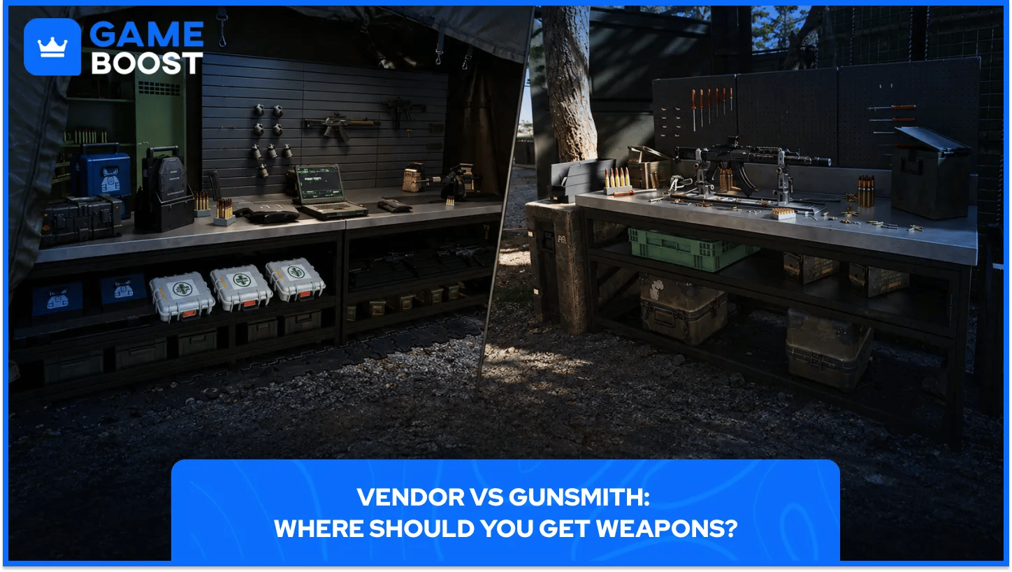 vendor vs gunsmith: where should you get weapons?