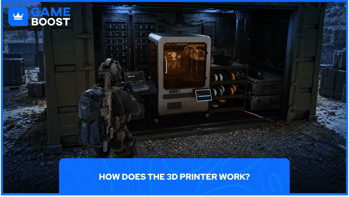 how does the 3d printer work?