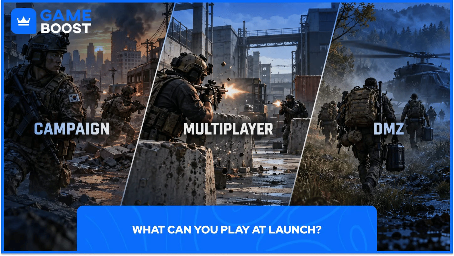 what can you play at launch?