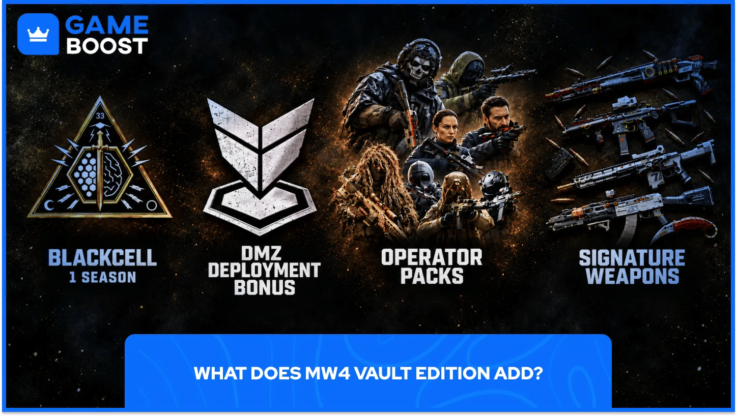 what does mw4 vault edition add?