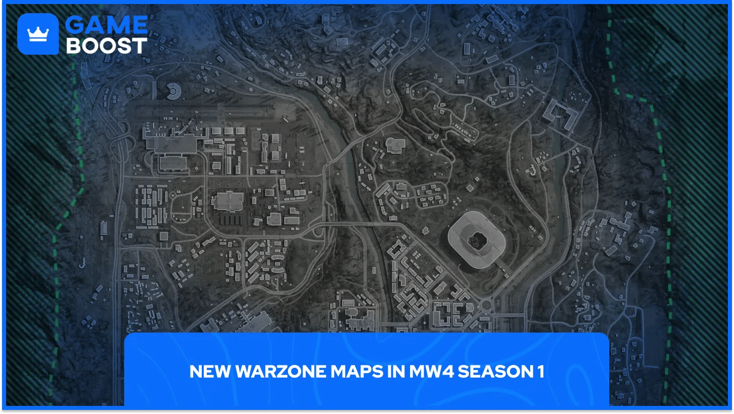 New Warzone Maps in MW4 Season 1