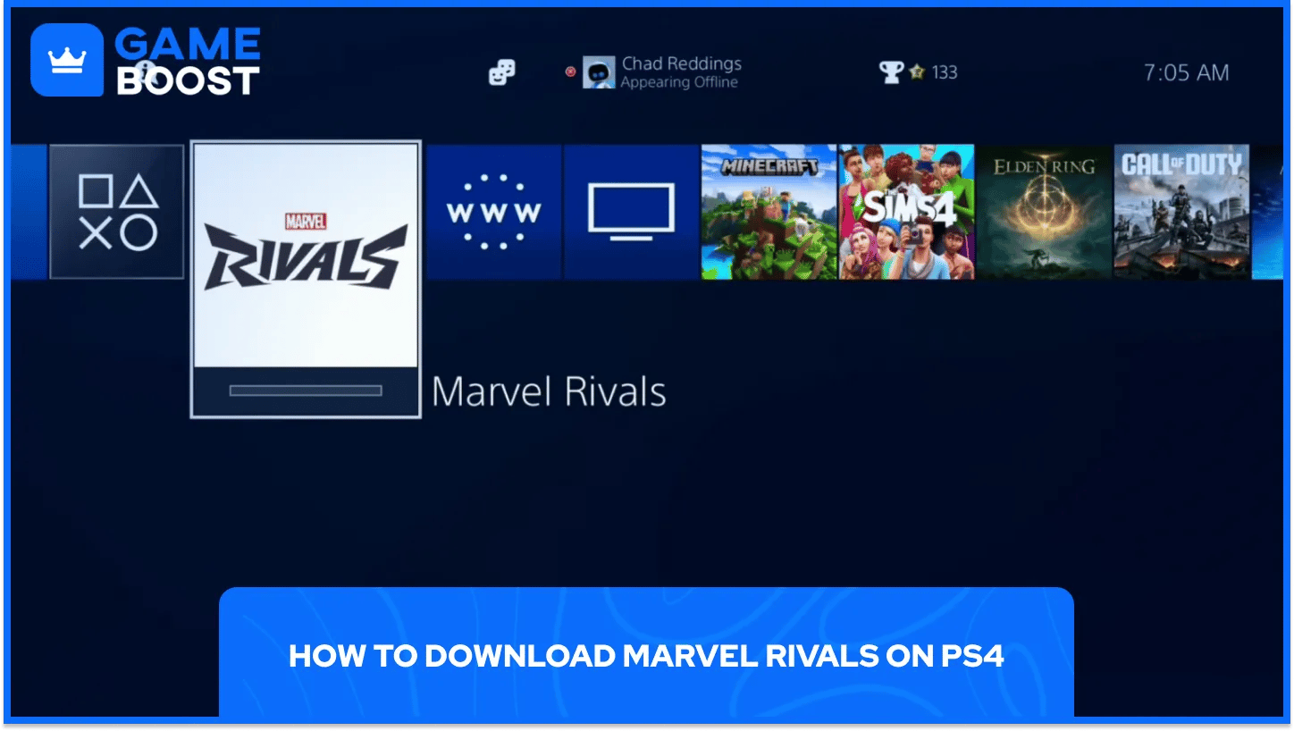 Marvel Rivals on PS4