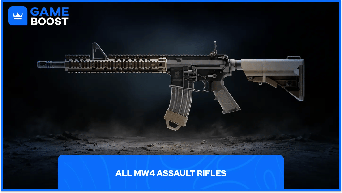 all mw4 assault rifles