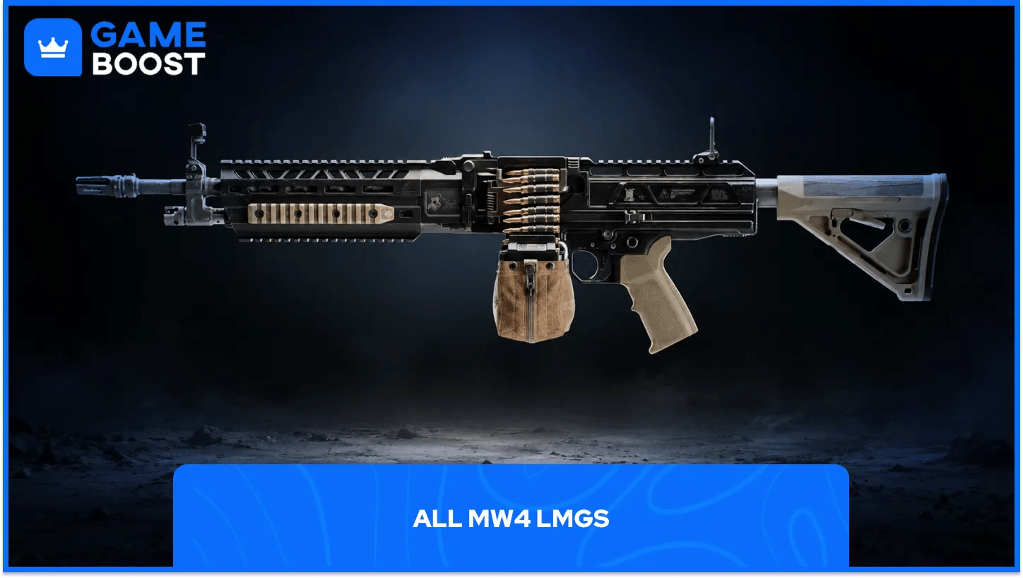 all mw4 lmgs
