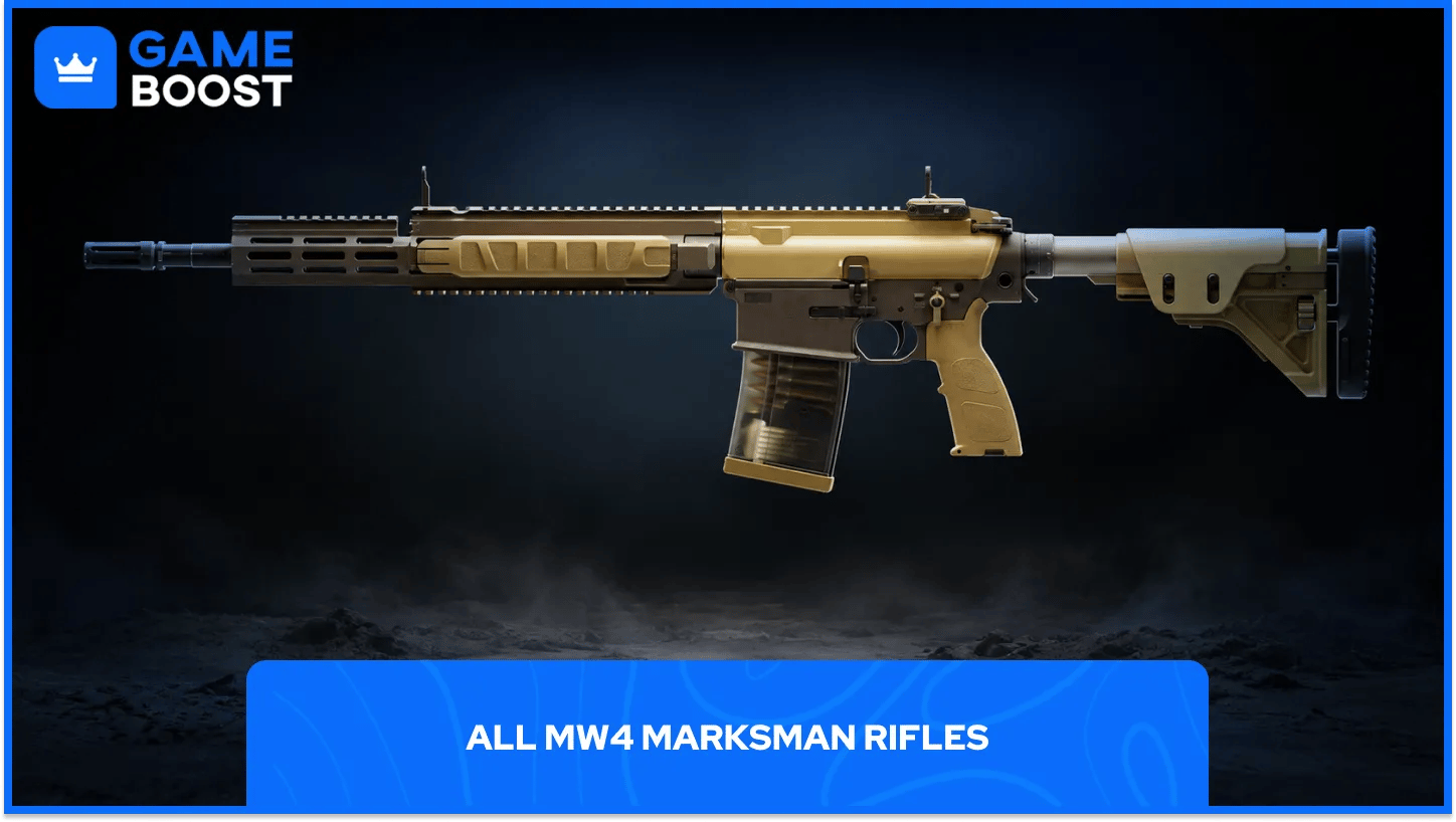 all mw4 marksman rifles