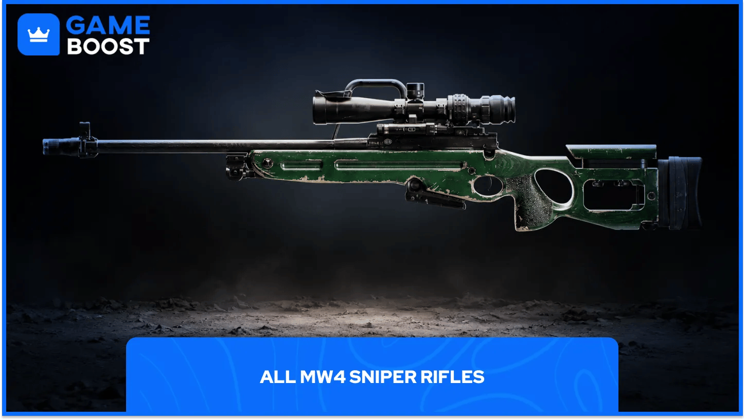all mw4 sniper rifles