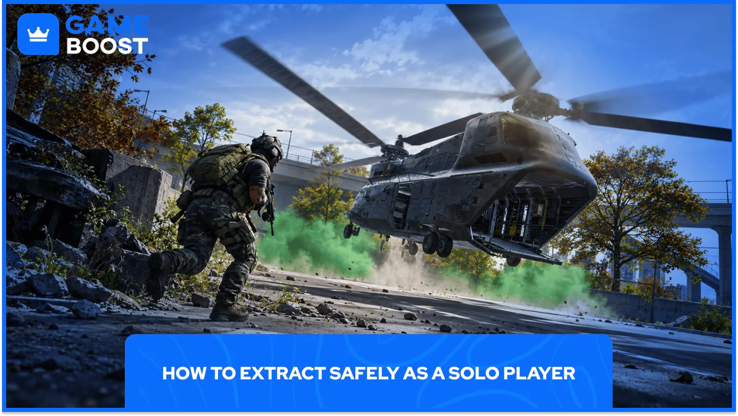 how to extract safely as a solo player