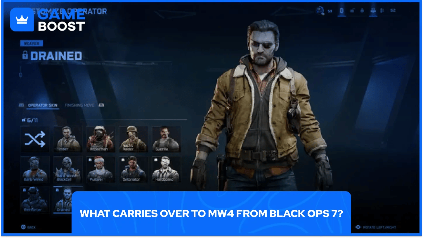 What Carries Over to MW4 From Black Ops 7?
