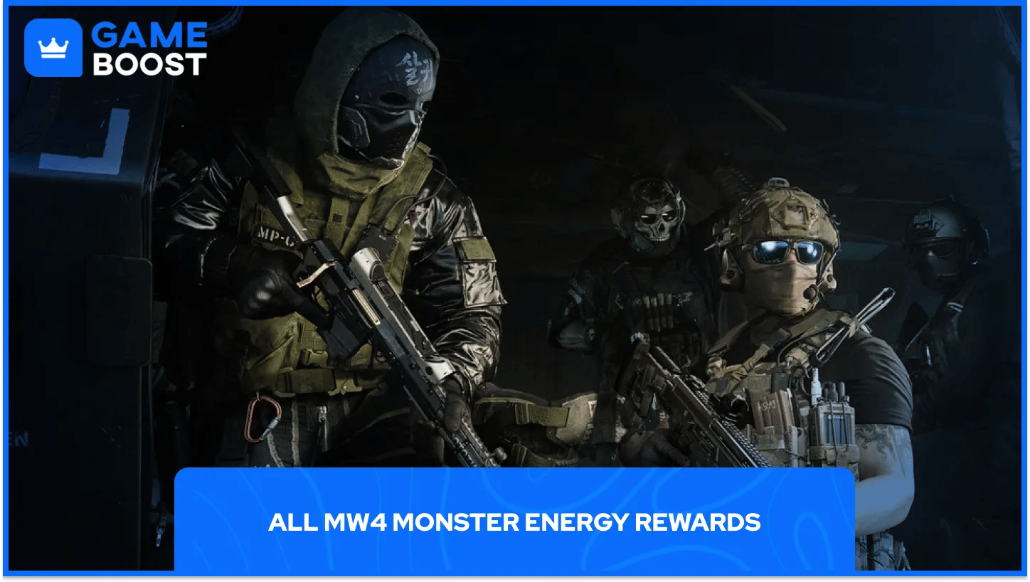 All MW4 Monster Energy Rewards