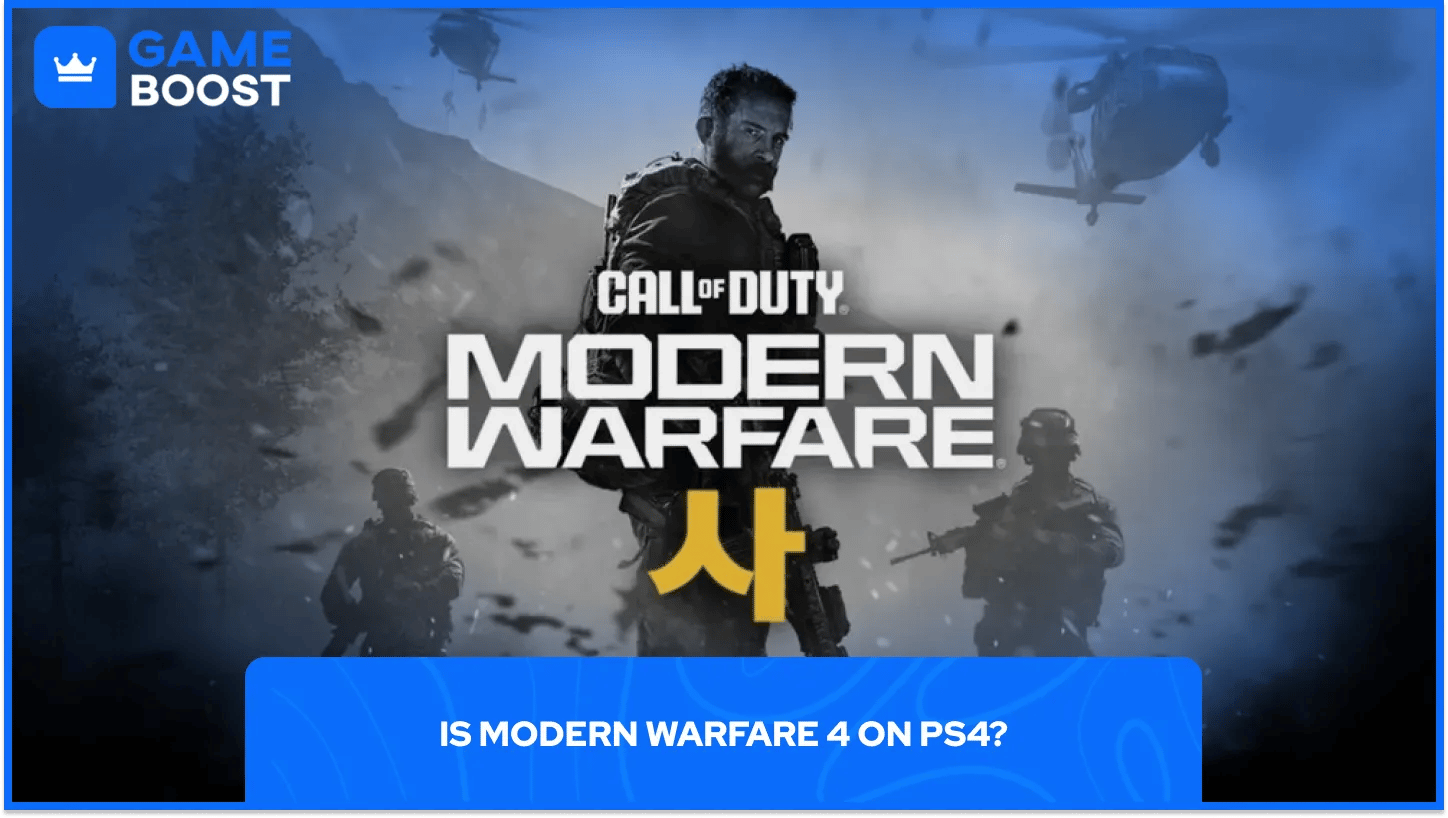 Is Modern Warfare 4 on PS4?