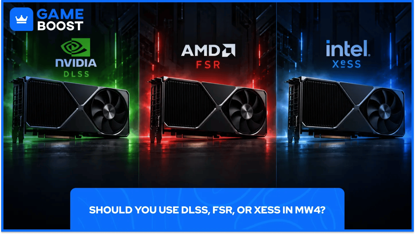 should you use dlss, fsr, or xess in mw4?