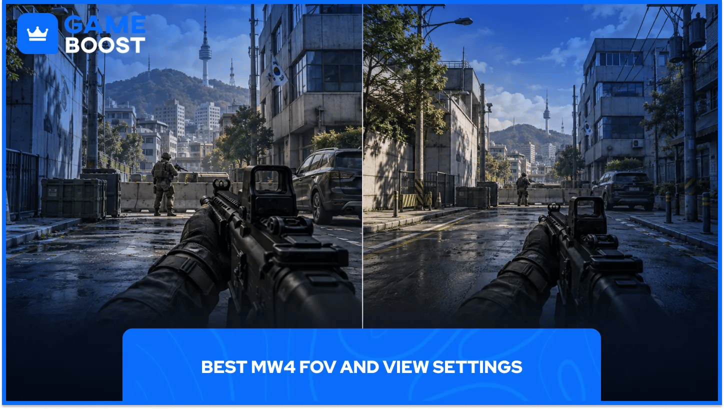 best mw4 fov and view settings