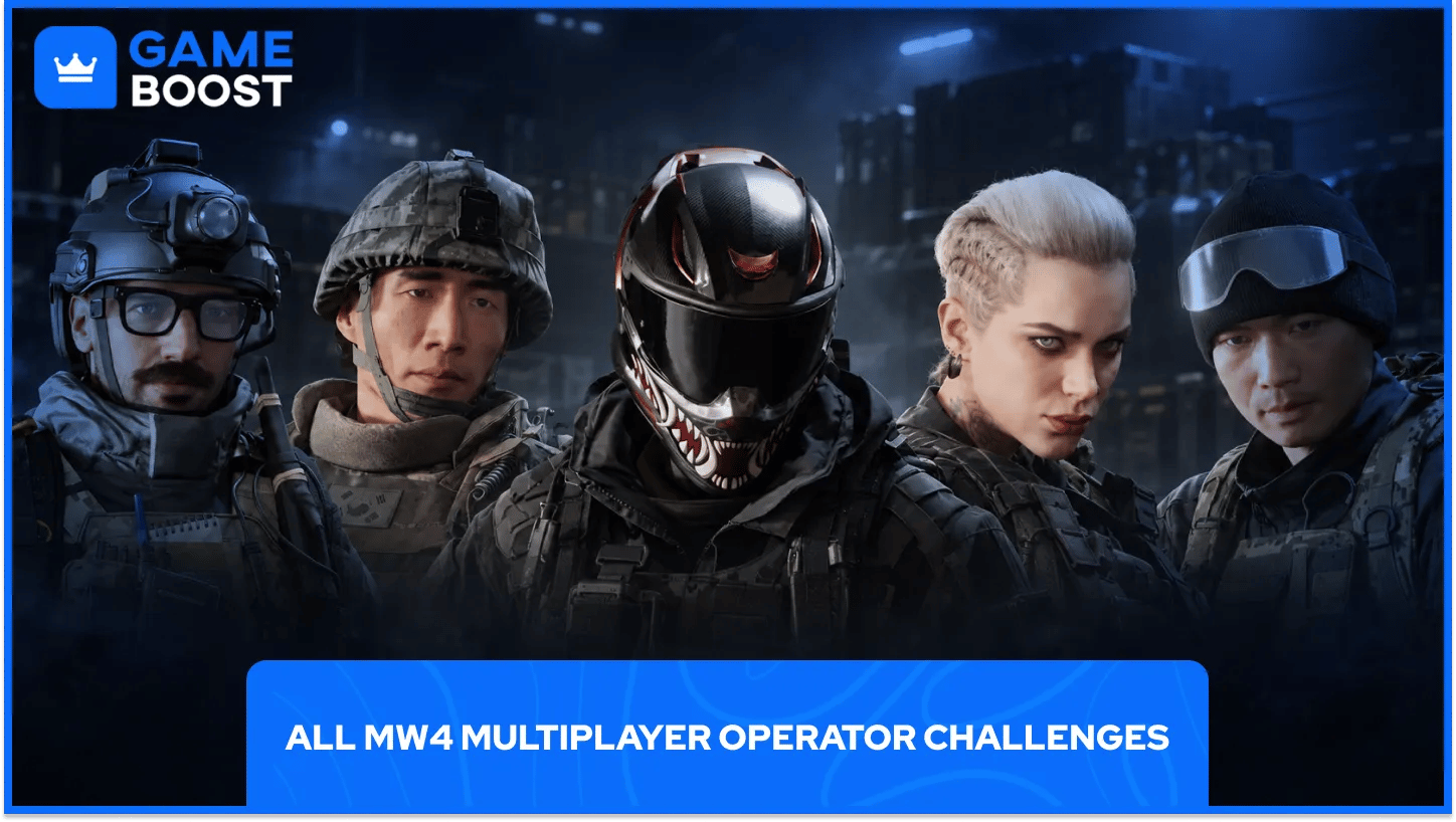 all mw4 multiplayer operator challenges