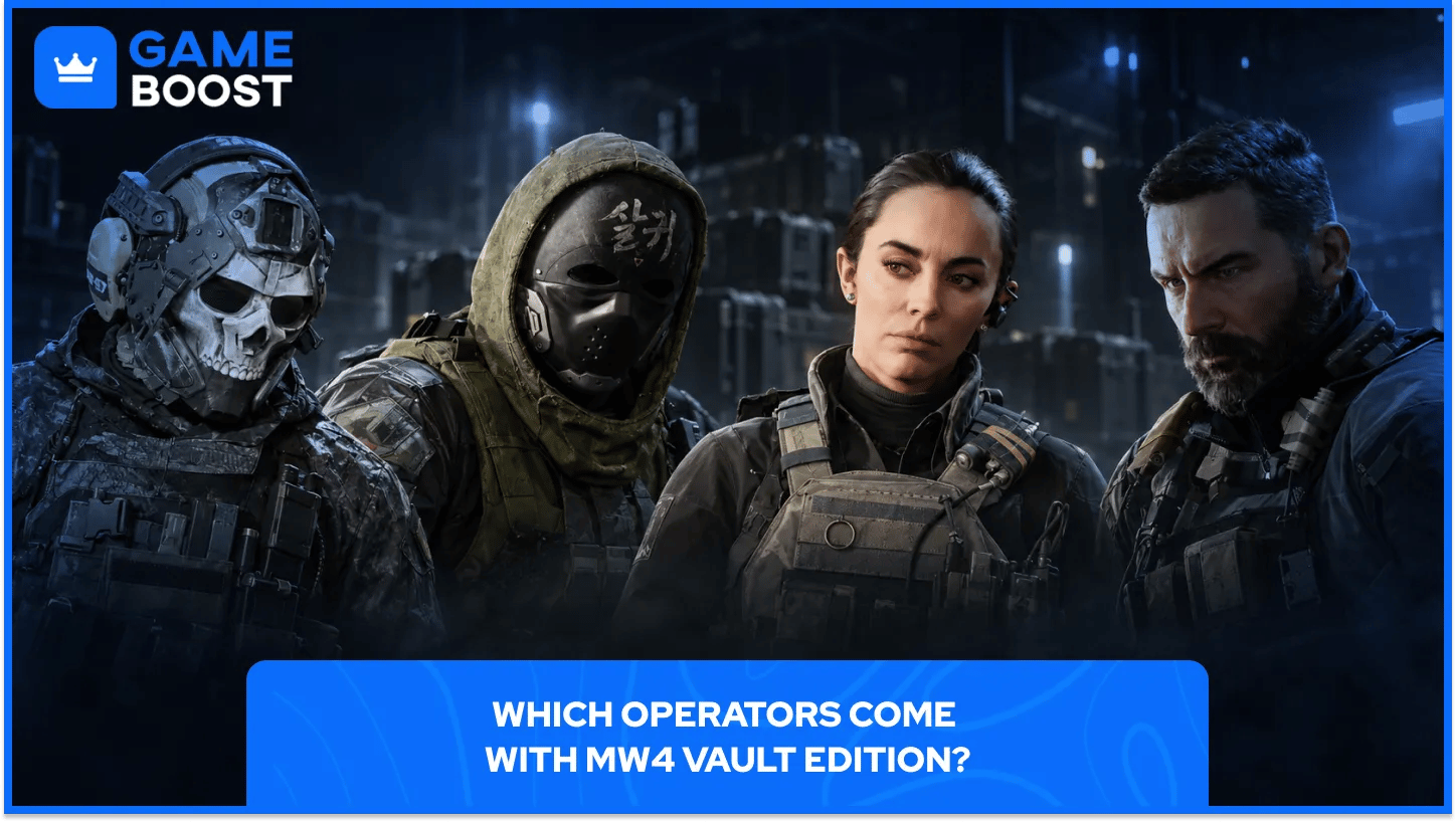 which operators come with mw4 vault edition?