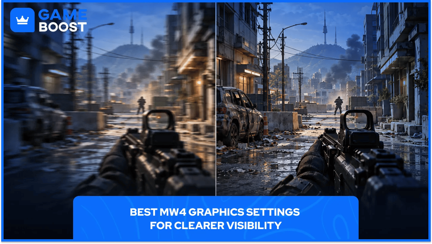 best mw4 graphics settings for clearer visibility