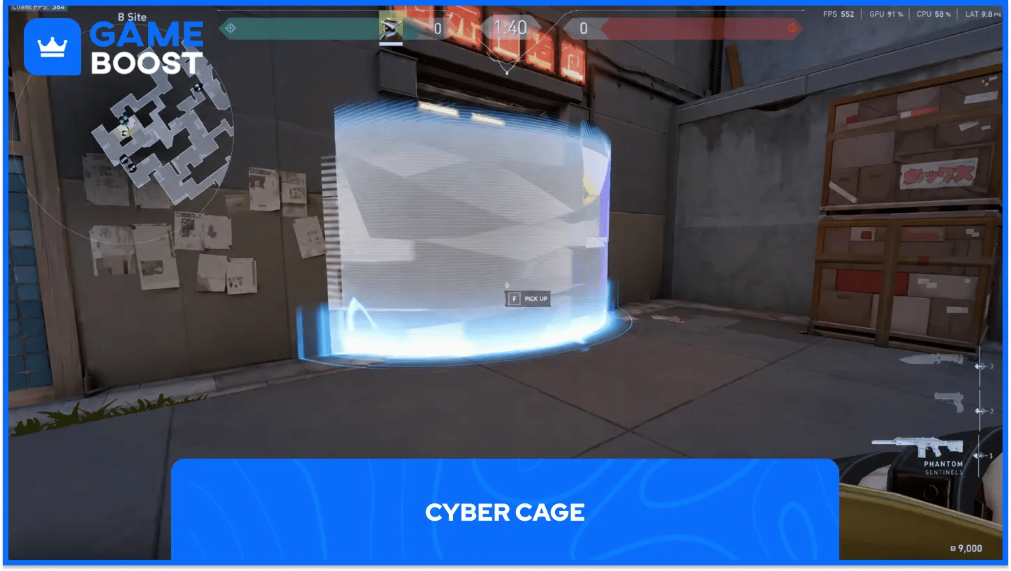 Cyber Cage Ability Valorant