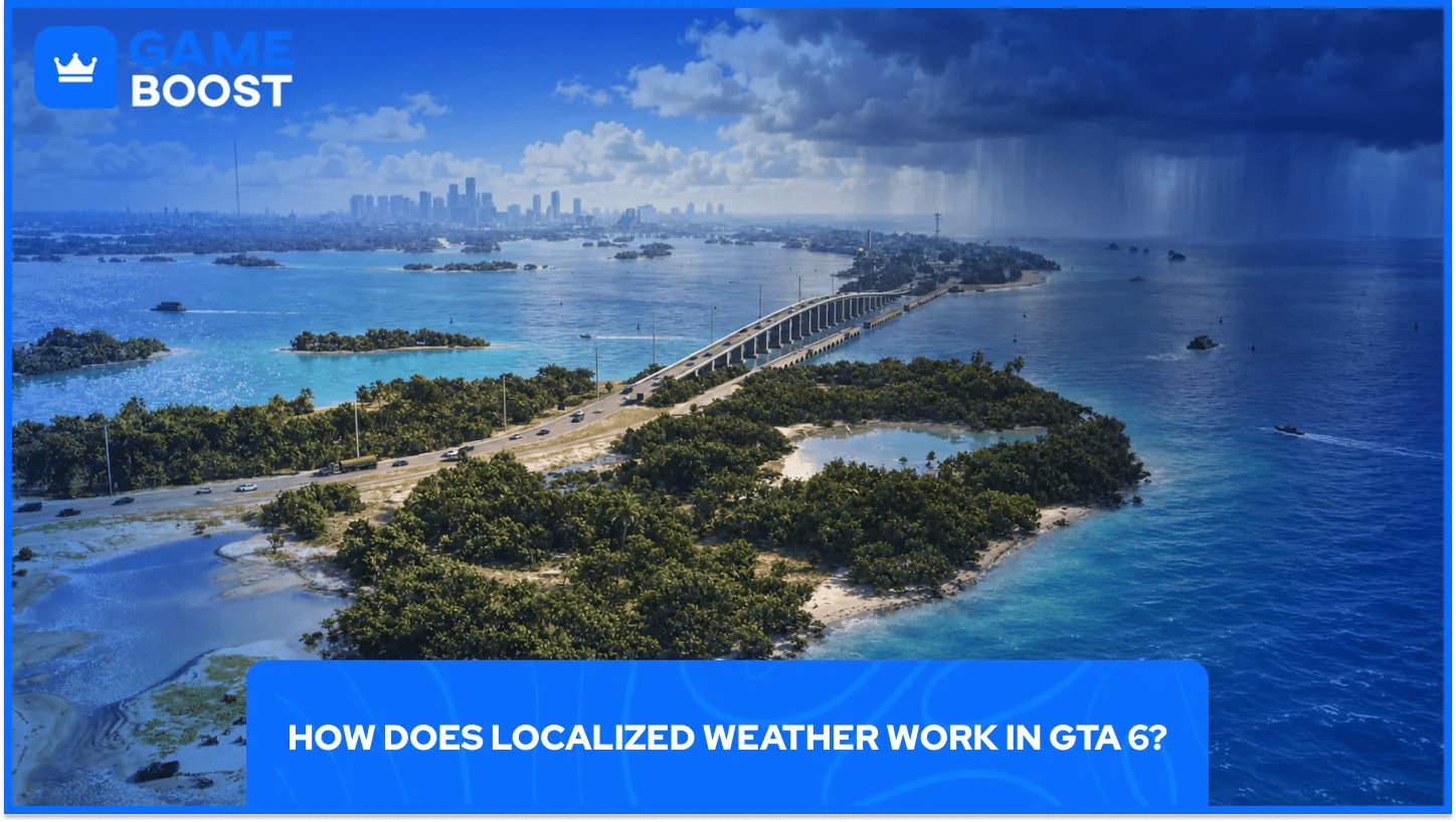how does localized weather work in gta 6