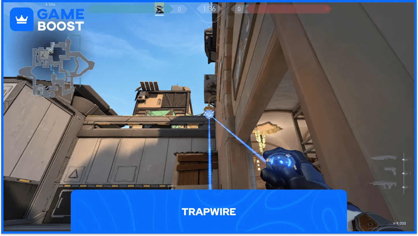 Trapwire cypher ability in valorant
