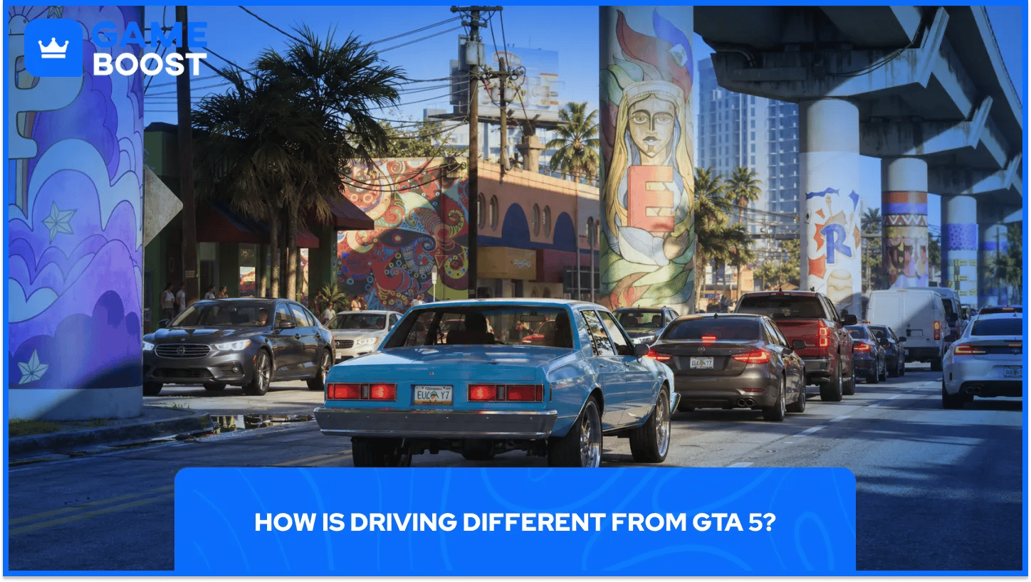 how is driving different from gta 5?