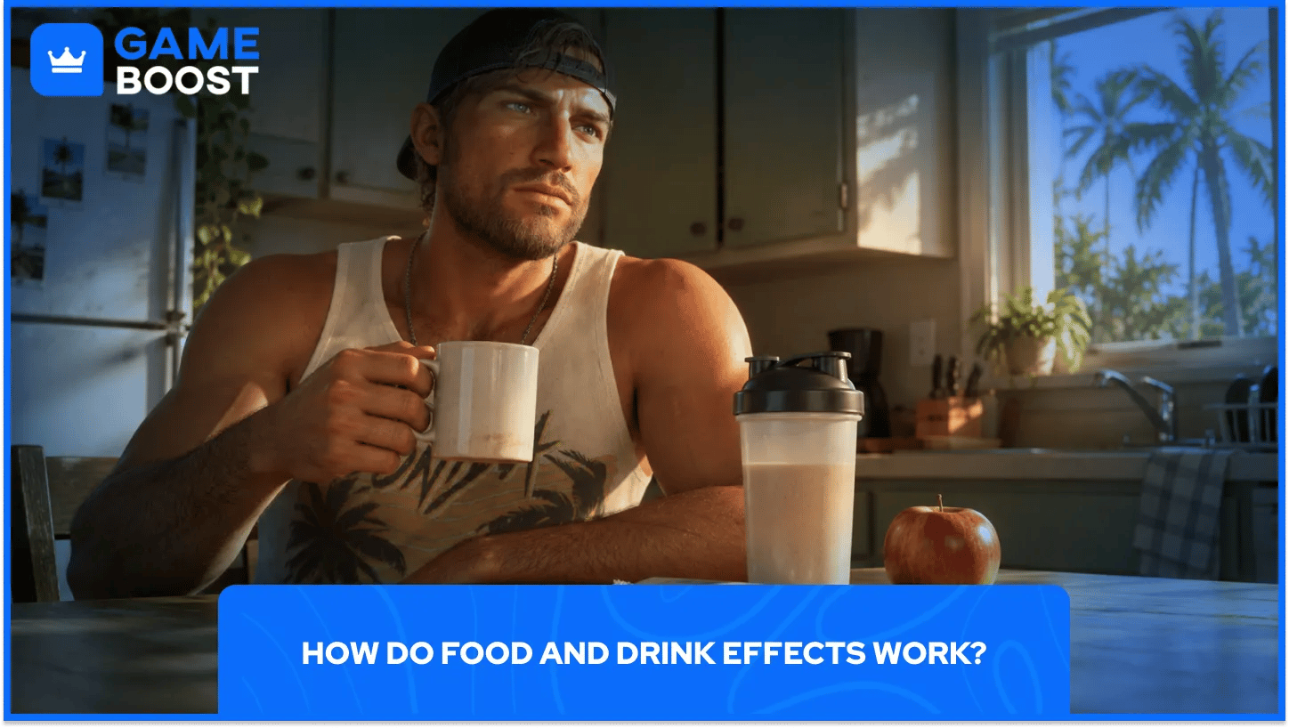 how do food and drink effects work?