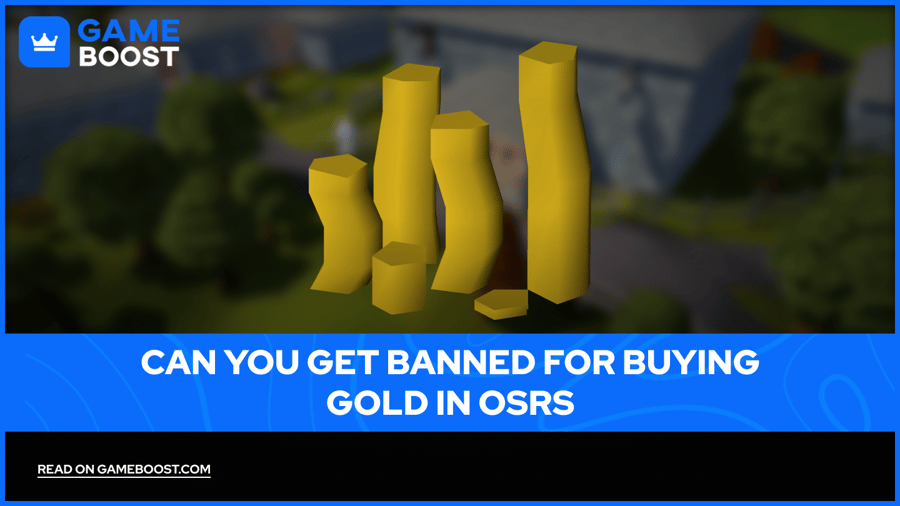 Možeš li dobiti ban za kupnju zlata u OSRS