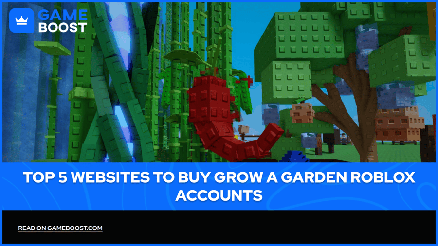 Top 5 Websites to Buy Grow a Garden Roblox Accounts