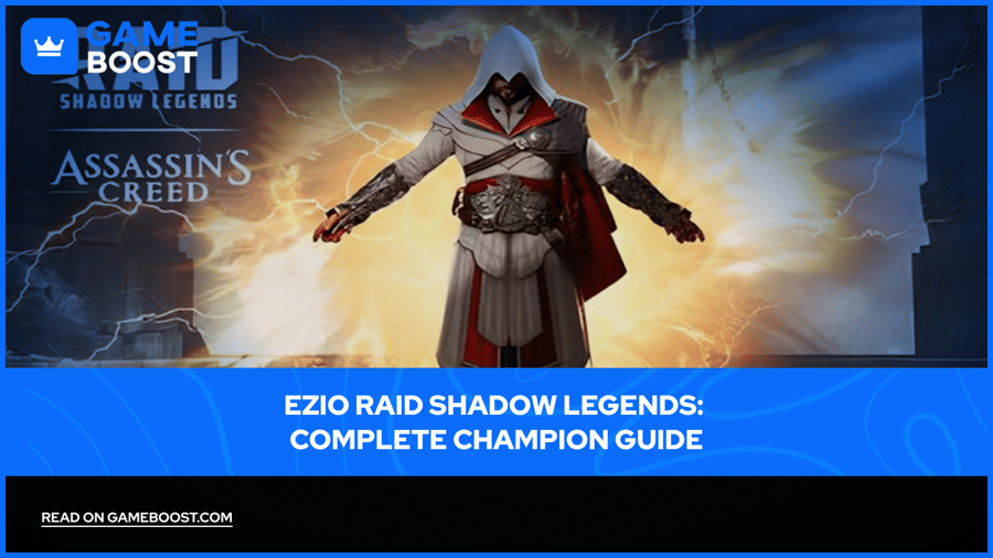 Ezio Raid Shadow Legends: Gu&iacute;a Completa de Campeones