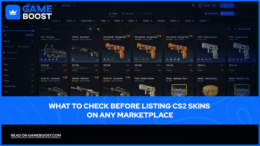 What to Check Before Listing CS2 Skins on Any Marketplace