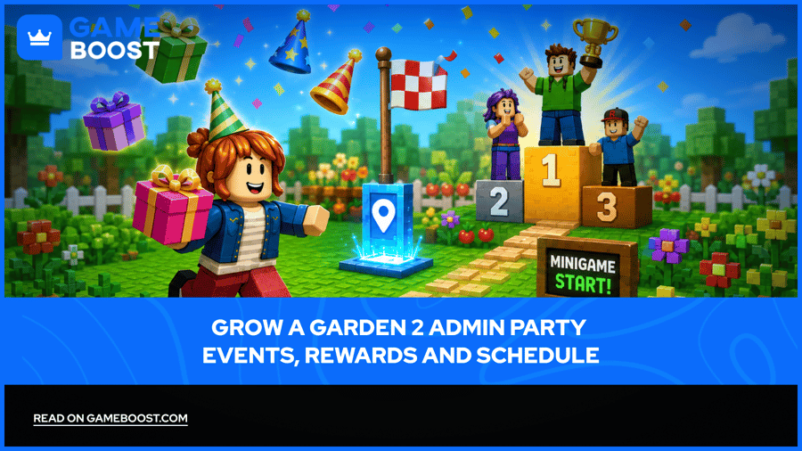 Grow a Garden 2 Admin Parti Etkinlikleri, Ödüller ve Takvim