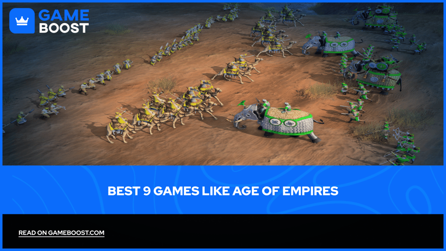 Най-добрите 9 игри, подобни на Age of Empires (2026)
