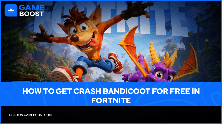Как получить Crash Bandicoot бесплатно в Fortnite