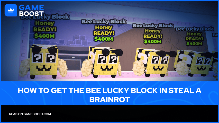 Hvordan man får Bee Lucky Block i Steal a Brainrot