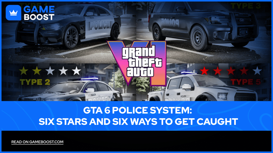 GTA 6 Police System: Šest hvězd a šest způsobů, jak být chycen