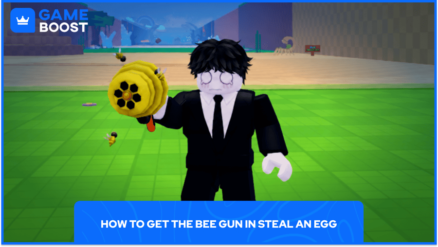 Hvordan man får Bee Gun i Steal an Egg