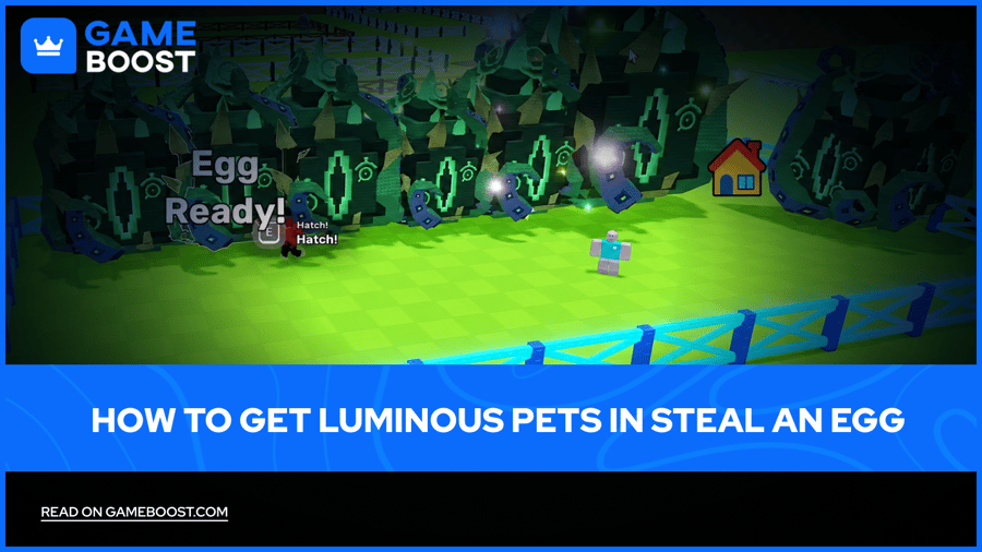 Hvordan man får Luminous Pets i Steal an Egg