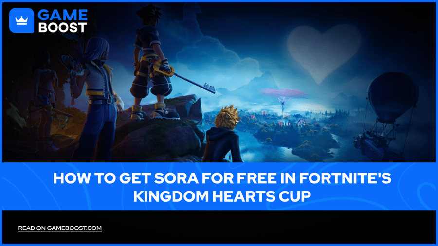Jak získat Sorá zdarma v Kingdom Hearts Cup ve Fortnite
