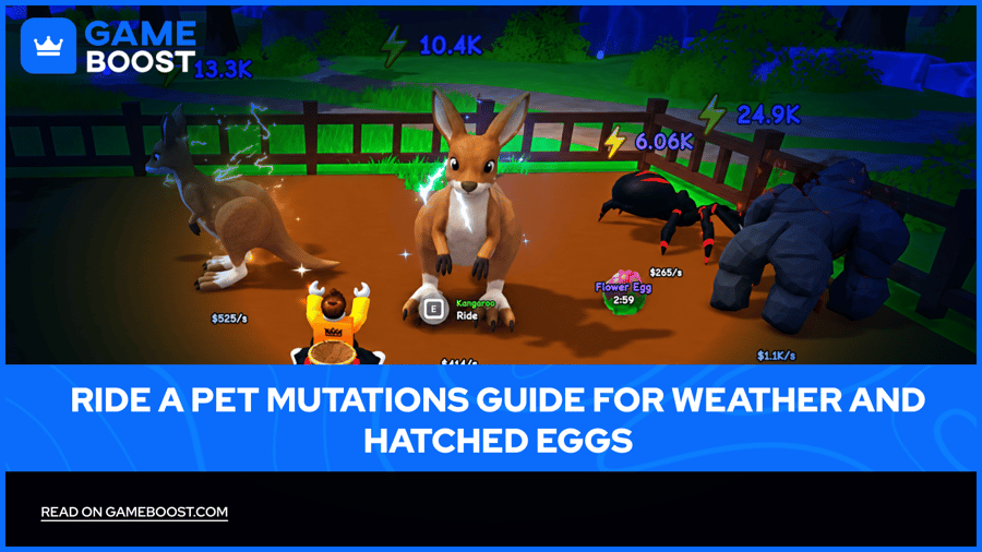 Ride A Pet Mutations Guide For Weather and Hatched Eggs