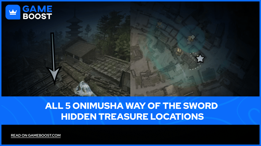 All 5 Onimusha Way of the Sword Hidden Treasure Locations